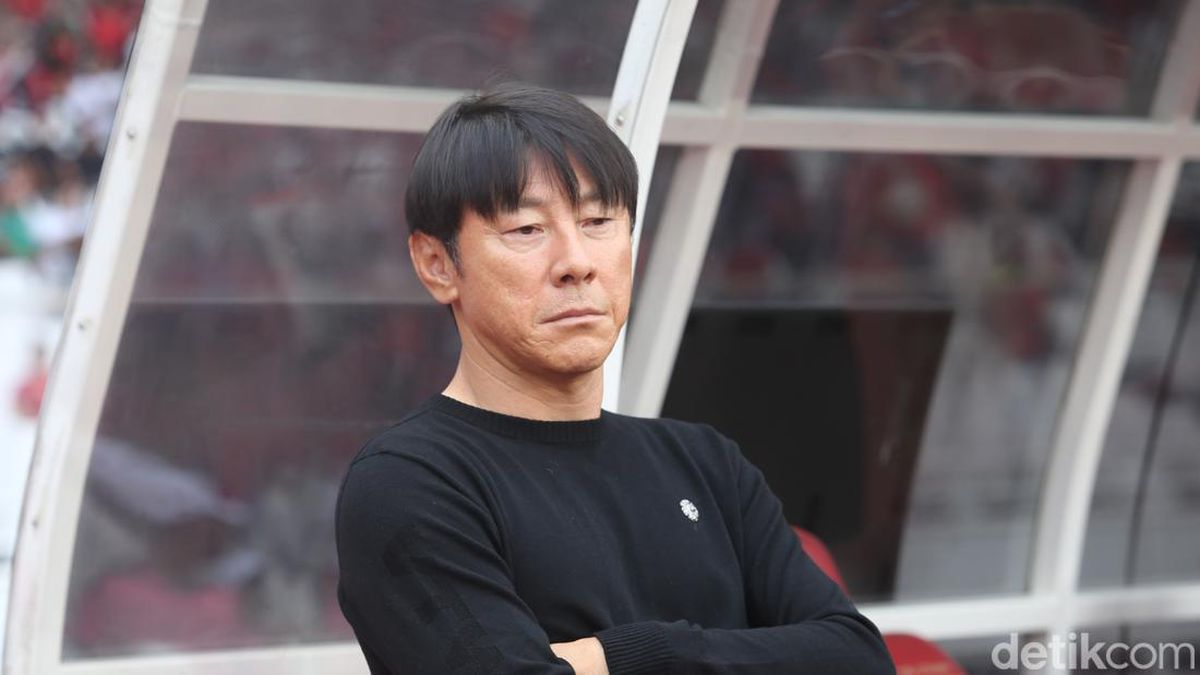 Pelatih timnas Indonesia Shin Tae yong