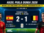 Hasil piala dunia 11 juli 2026, Merino jadi pahlawan lagi.